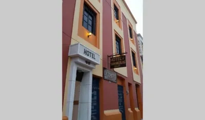 Fachada del Hotel San Nicolás Colonial.
