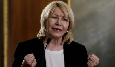 Luisa Ortega, exfiscal de Venezuela.