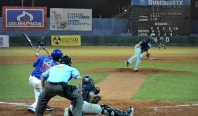 Caimanes mostró fortaleza en el bateo. 