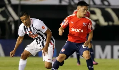 Ezequiel Barco, jugador de Independiente de Avellaneda. 