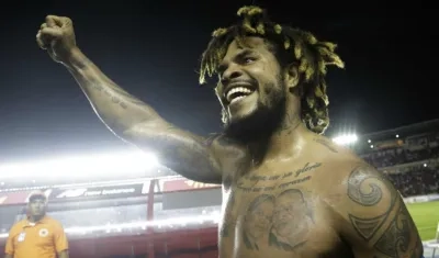 Román Torres, uno de los jugadores más veteranos de Panamá. 