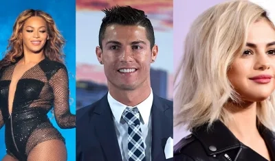 Beyoncé, Ronaldo y Selena 