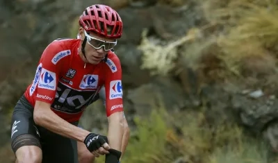 Chris Froome, ciclista británico. 