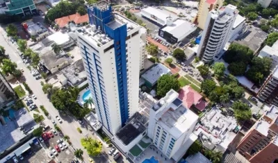 Vista panorámica del Hotel Barranquilla Plaza.
