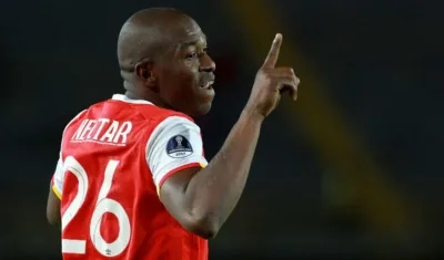 Javier López, defensa del Independiente Santa Fe. 