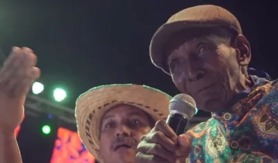 El cantautor Magín Díaz en el Parque Cultural.