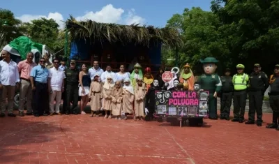 Policía espera que no haya quemados con pólvora en Atlántico.