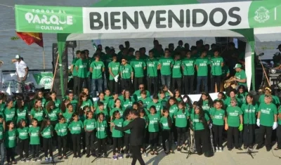 El coro que debutará ante los barranquilleros tendrá un rico repertorio con canciones populares colombianas.