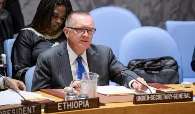 Jeffrey Feltman, jefe de Asuntos Políticos de la ONU.