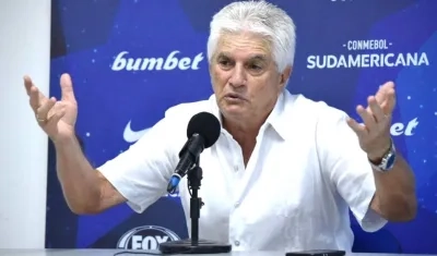 Julio Comesaña, DT del Junior.