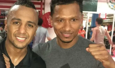 Oscar Negrete y William Urina. 