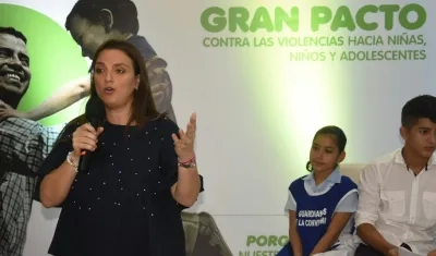 Karen Abudinen, directora del ICBF.