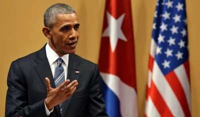 Barack Obama, expresidente de los Estados Unidos.