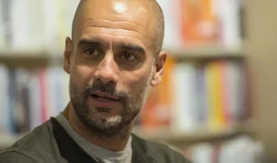 Pep Guardiola, técnico del Manchester City. 