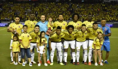 Selección Colombia. 