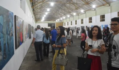 Exposición en la Fábrica de Cultura.