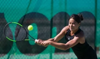 María Fernanda Herazo, tenista barranquillera. 