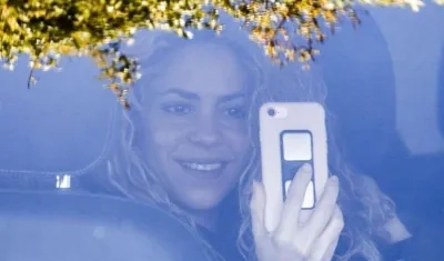 La cantante Shakira.