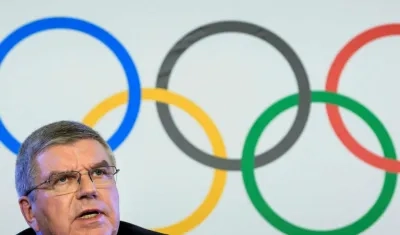 Thomas Bach, presidente del COI.
