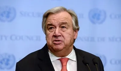 Antonio Guterres, secretario general de la ONU.