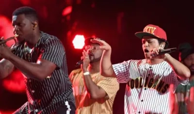 El cantante Bruno Mars.