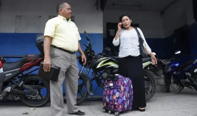 Josefa Ortiz, esposa del pastor evangélico Manuel Salvador Ibarra, uno de los dos presos por la tragedia de Fundación. 