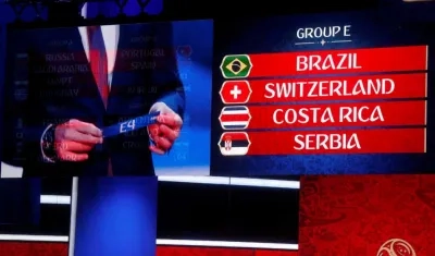 Uno de los grupos sorteados. 