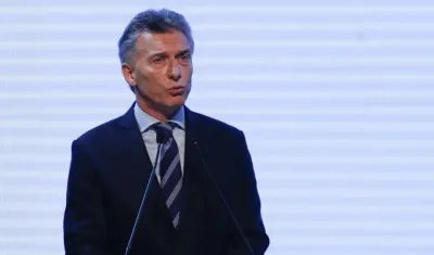 Mauricio Macri, presidente de Argentina.