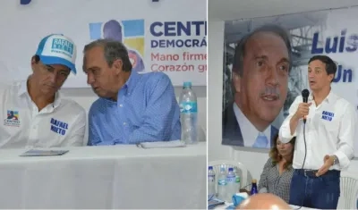 En la foto Rafael Nieto y Luis Alfredo Ramos.