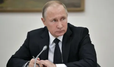 Vladimir Putin, presidente de Rusia. 