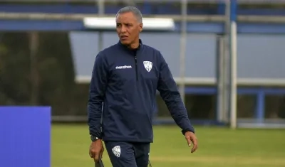 Alexis Mendoza, técnico barranquillero. 