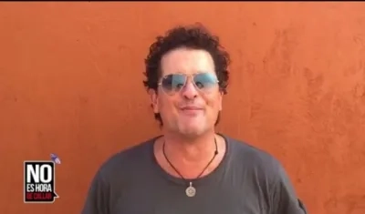 El cantante Carlos Vives.
