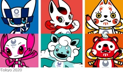 Candidatas a ser las mascotas de Tokio 2020.