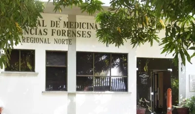 Instalaciones de Medicina Legal, en Barranquilla.