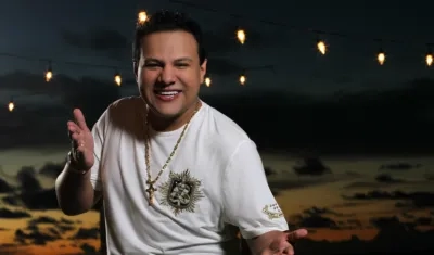 El cantante Rafael de Jesús Díaz, hijo de Diomedes.