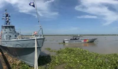 Constantes patrullajes realiza la Armada Nacional por el Río Magdalena.