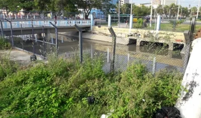 Caño de la Ahuyama, en Barranquilla.