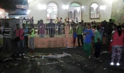 En esta iglesia sucedieron los hechos.