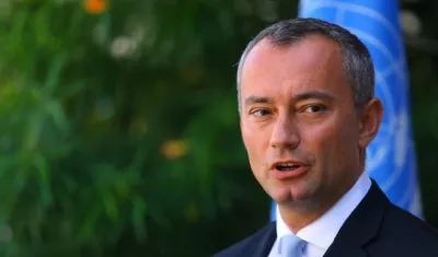 Enviado especial de la ONU para Oriente Medio, Nickolay Mladenov.
