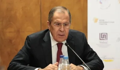 El ministro de Exteriores de Rusia, Serguéi Lavrov.