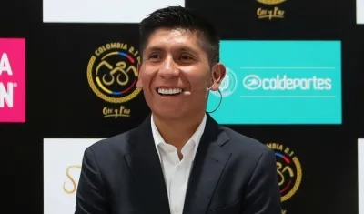 Nairo Quintana, ciclista colombiano.