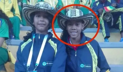 Yovana Camargo, ganadora de la medalla de oro. 