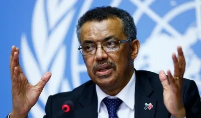 Director general de la OMS, Tedros Adhanom Ghebreyesus.