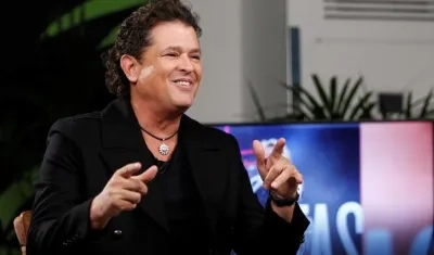 El cantante Carlos Vives.