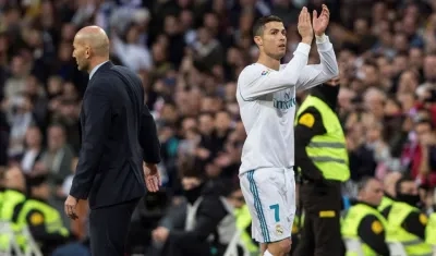 El delantero portugués del Real Madrid Cristiano Ronaldo