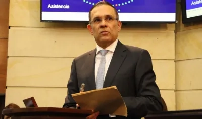 Presidente del Senado Efraín Cepeda
