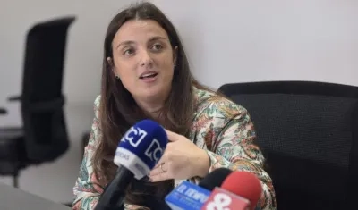 La Directora del ICBF, Karen Abudinen Abuchaibe