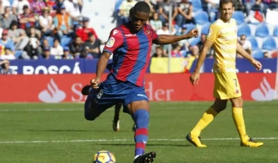 Jefferson Lerma, jugador colombiano del Levante. 