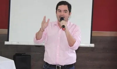 Carlos Meisel, candidato al Senado de la República.