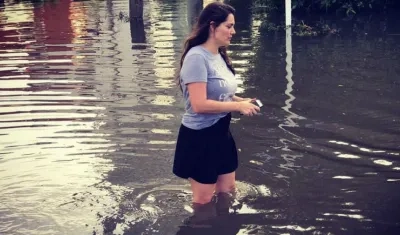 Jessica de la Peña, presentadora de televisión.